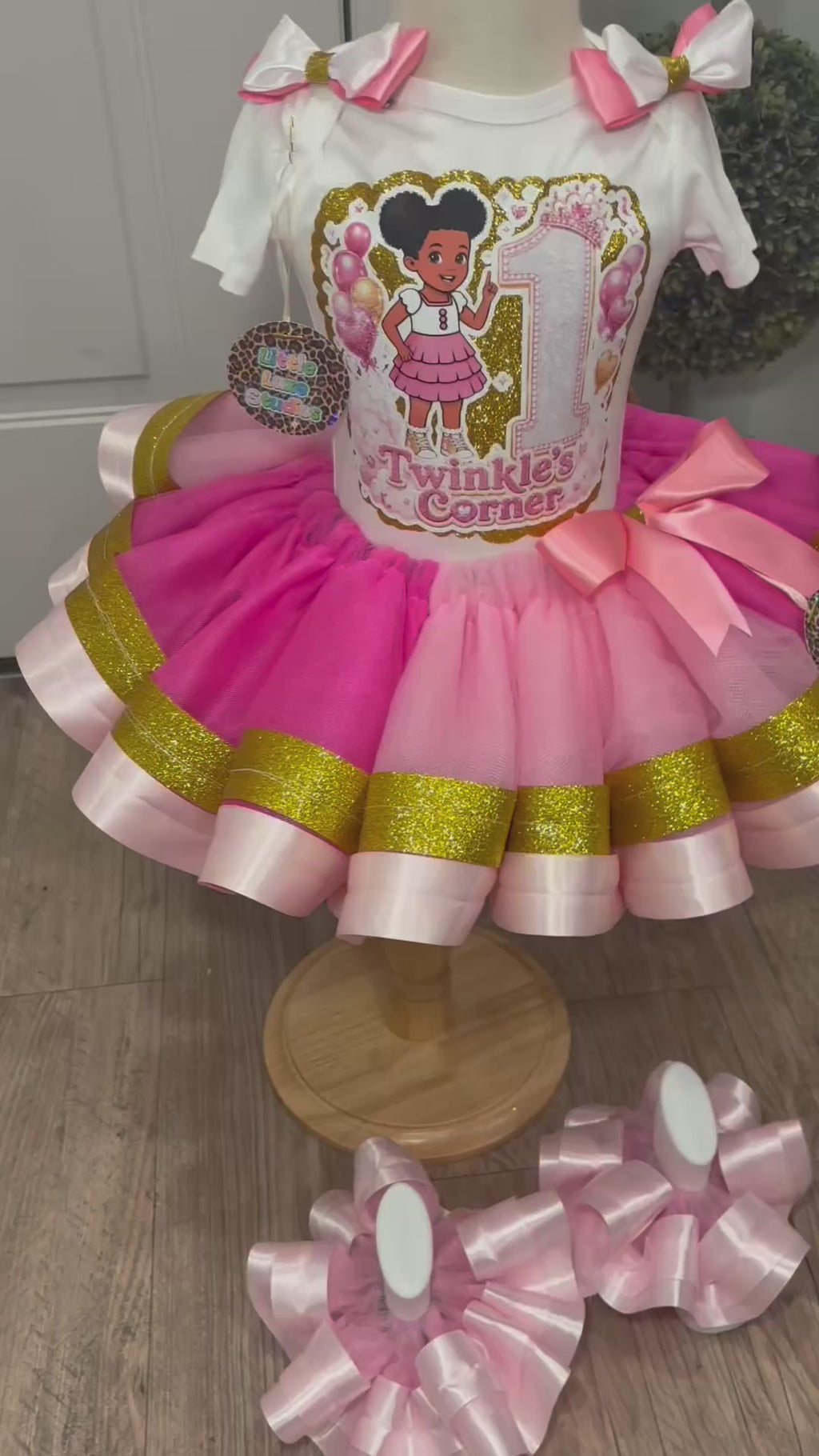 Custom Birthday Tutu Set