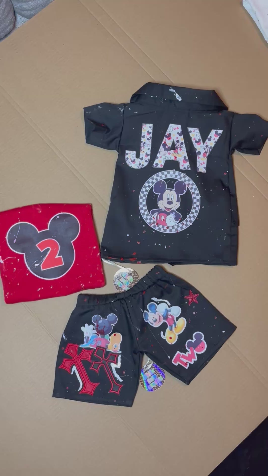 Boys 3 piece Dickie Set